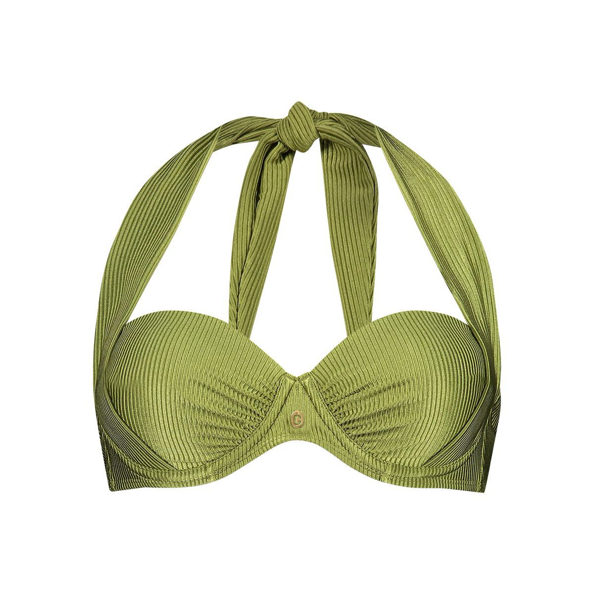 TEN CATE MULTIWAY BIKINI TOP SHINY GREEN